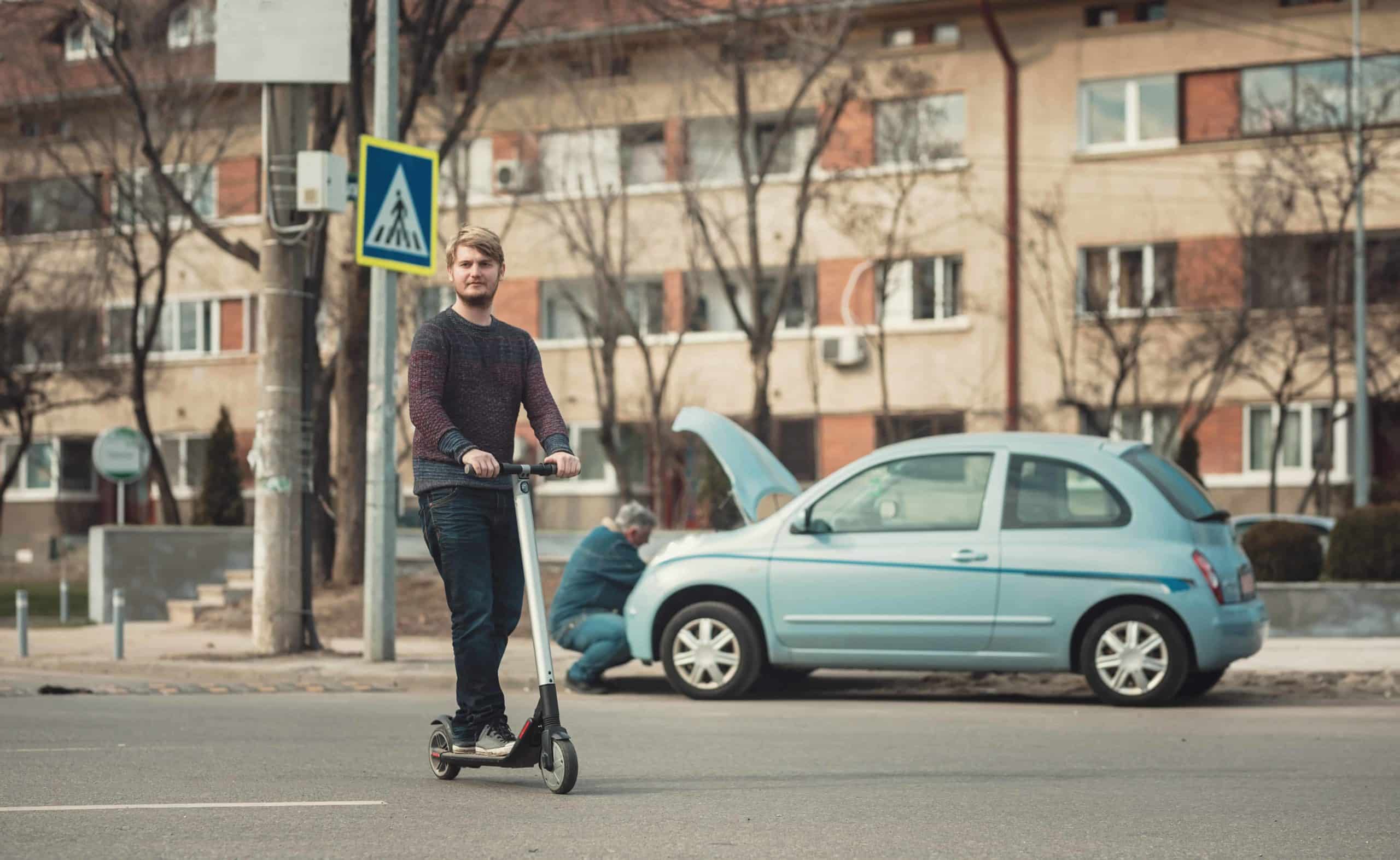 E-Scooter im Straßenverkehr