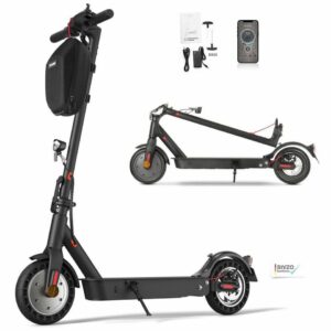 LETGOSPT E-Scooter »500W Elektroscooter E-Scooter mit Straßenzulassung 10 Zoll Wabenreifen«, 500,00 W, 20,00 km/h, Faltbar Elektroroller, 40km…