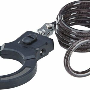 Prophete Spiralschloss »Handschellen und Spiralkabelschloss« (mit Halterung)