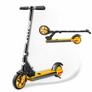 RYITGO E-Scooter »Elektroscooter Kinder«, 12,00 km/h, Elektro Scooter Faltbarer 6 km Reichweite, 6 Zoll Vollgummireifen, Elektroroller mit E-ABS…