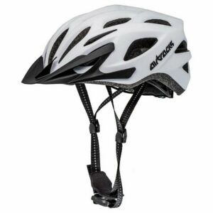 Airtracks Fahrradhelm »Fahrradhelm Savage S/M (53-58cm), L/XL (58-63cm)« (KJ-201 für Herren und Damen – EPS Körper), + IN MOULD / Neon Weiß Schwarz…