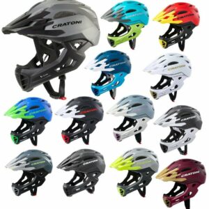 Cratoni Fahrradhelm »C-Maniac Fullfacehelm Downhill Freeride MTB Helm, Kinnbügel abnehmbar«