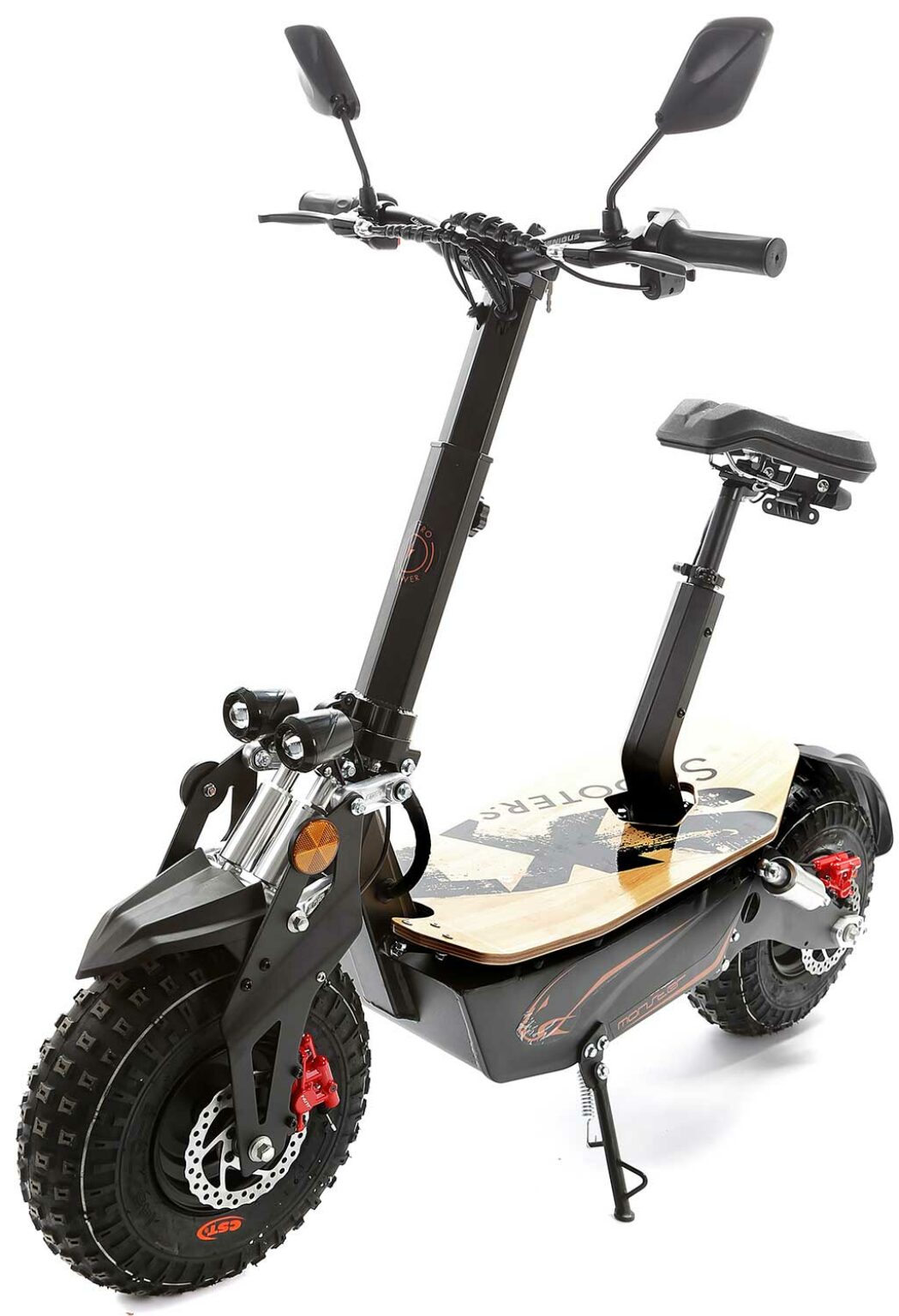 ️E-Scooter SXT Monster Offroad-Scooter mit XXL Ballonreifen ohne ...