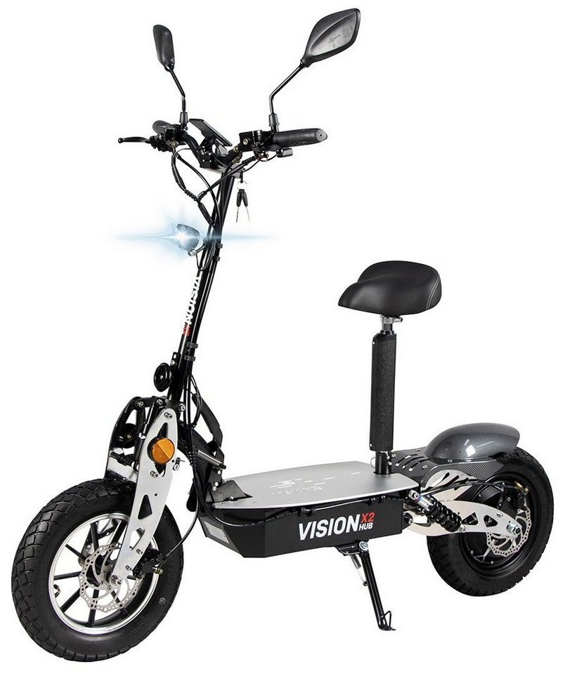 bis E-Scooter Ah km/h, ➡️eFlux 45 - X2«, 60 45 - - km/h - - kaufen 20 V »Vision 50 Elektroroller Zulassung km