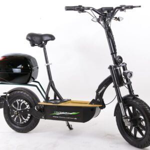 Forca E-Scooter »Elektroroller „Eco-Tourer Speed“ 45 km/h Safety Plus«, 45 km/h, 40 km, mit STVZO-Zulassung