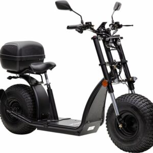 Forca E-Scooter »Knumo Duo 3000 Safety Plus 45 km/h«, 45 km/h, inkl. Blinker + Gepcäck-Case + Lithium-Akku