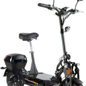 Forca E-Scooter »Speedster 45 km/h Safety Plus mit Gepäck-Case«, 45 km/h, 50 km, klappbar