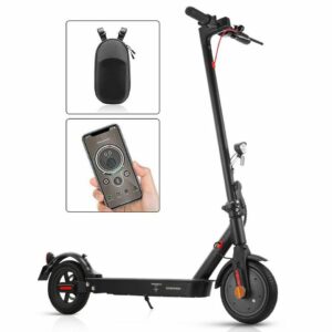 iscooter E-Scooter »Elektro Scooter Faltbarer E-Scooter aus Luftfahrtaluminium, ABE Roller«, 350,00 W, 20,00 km/h, mit Straßenzulassung, 8,5 Zoll…