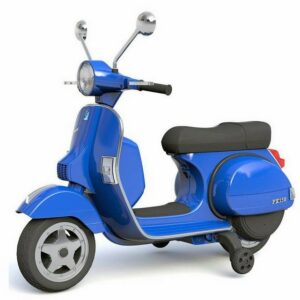 Kidix Elektro-Kinderauto »Lizenz Piaggio Vespa Scooter Kinder Motorrad Stützräder Elektro Auto«