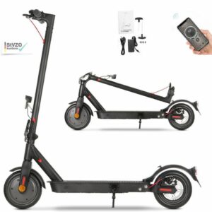 LETGOSPT E-Scooter »350W E-Scooter mit Straßenzulassung, ABE Elektroroller Last 120kg, LED«, 350,00 W, 20,00 km/h, 30 km Reichweite, 8,5“…