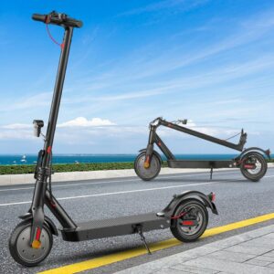 LETGOSPT E-Scooter »E Scooter mit Straßenzulassung bis 120kg, ABE Elektroroller Scooter«, 350,00 W, 20,00 km/h, 30km Reichweite, 8,5 Zoll…