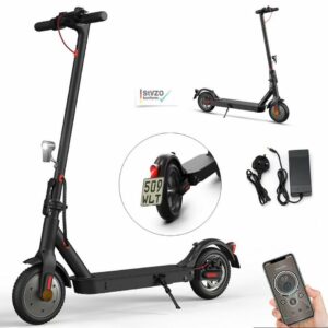 LETGOSPT E-Scooter »Electric Scooter Faltbar E-Scooter mit Straßenzulassung, ABE E Roller«, 500,00 W, 20,00 km/h, 10 Zoll Elektroroller aus…