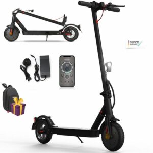 LETGOSPT Scooter »Faltbar Elektroroller mit Straßenzulassung, ABE E-Scooter Last 120kg«, 500,00 W, 20,00 km/h, 40km Reichweite, 10 Zoll Wabenreifen…