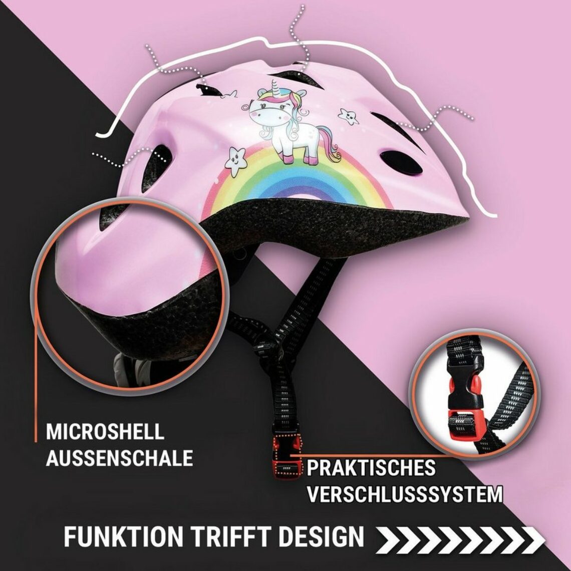 Microshell 85 ️Skullcap Fahrradhelm »Kinderfahrradhelm 2-7 Jahre Microshell EPS ...