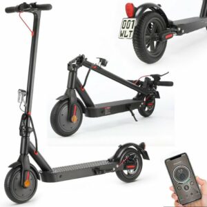 WILGOON Scooter »E-Scooter mit Straßenzulassung Elektroroller, 30km Max, Last bis 120kg«, 350,00 W, 20,00 km/h, mit ABE, Faltbarer und tragbarer…