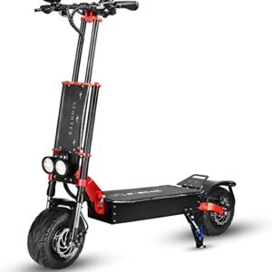 DEKNO Elektroroller Dual Motor 13 Zoll Offroad Elektroroller 60V 38AH Elektroroller FüR Erwachsene Hydraulische Bremse