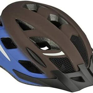 Fischer Fahrradhelm, Radhelm, Cityhelm Urban, mit beleuchtetem Innenring-System für Damen und Herren