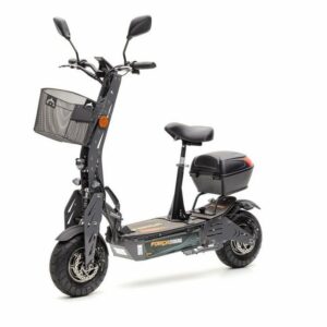 Forca E-Scooter »FORCA Evoking IV EEC 45 km/h 2000W LI20AH BlackBull Dual-Antrieb«, 45,00 km/h, (Set, Evoking IV 2000W 45 km/h 20ah Lithium),…