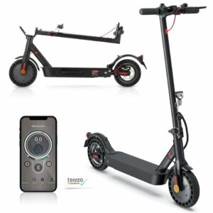 LETGOSPT E-Scooter »® 500W 10″ E9Max E-Scooter Mit Strassenzulassung (ABE,eKFV)«, Faltbarer Elektroroller für Erwachsene