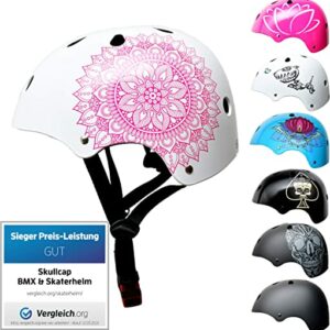 Skullcap Fahrradhelm für Kinder, Geprüfter Kinder-Fahrradhelm mit Verstellbarem Riemen, Leichter Fahrradhelm für Kind, Mädchen & Jungen,…