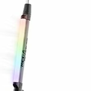 MEGA MOTION Elektroroller für Kinder, Unterstützter Roller, E Scooter höchste 8 km/h, 3 einstellbare Höhen von 795 bis 895 mm, 5,5“ Räder, Lichtleiste,geeignet für Kinder im…