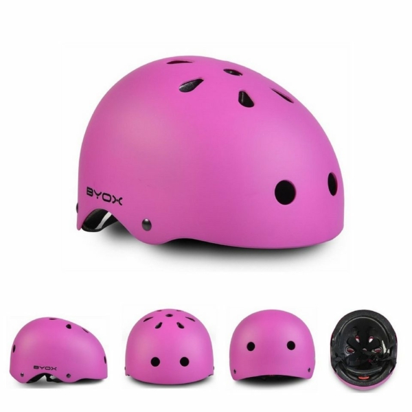 Byox Kinderhelm »Kinder Schutzhelm für Skater Y09, 54-58 cm«, 11 Löcher