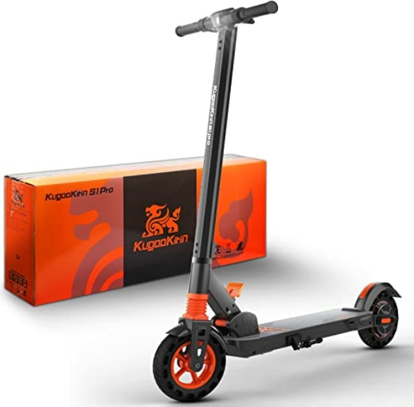 E Scooter Erwachsene 30km Lange Reichweite E Roller 8 Zoll Wabenreifen, Faltbarer Elektroroller Elektro Roller, Kirin S1 Pro