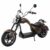 eFlux E-Scooter »E Scooter 45 km/h Elektroroller Chopper One Elektroscooter«, 45 km/h, Straßenzulassung – 2 Pers. – 45 km Reichweite