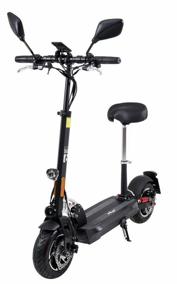eFlux E-Scooter »E-Scooter Elektro Roller Scooter Lite Six«, 40,00 km/h, bis zu 45 km – inkl. Straßenzulassung – 1000 W /48 V