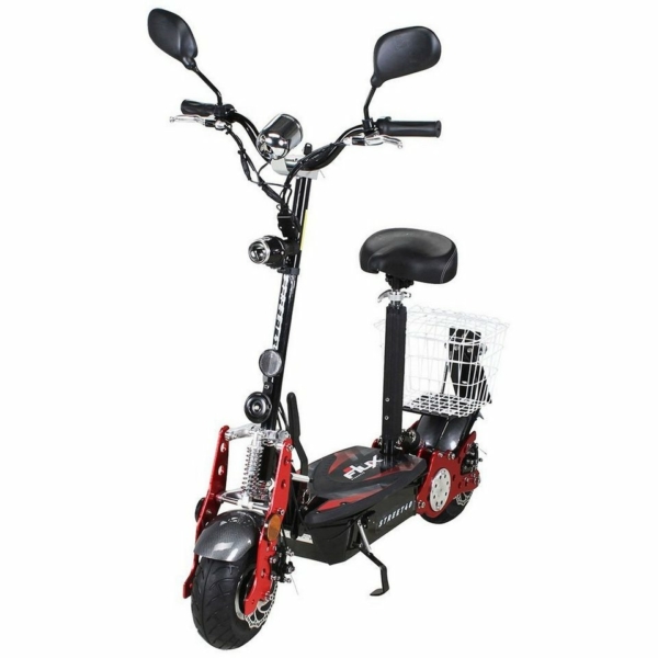 eFlux E-Scooter »Street 40 Elektroroller«, 35 km/h, E-Scooter mit Straßenzulassung klappbar – 30 km Reichweite – 36 Volt – 12 Ah Akku – Easy Fold…