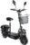 Forca E-Scooter »Camper Basic 20 km/h Safety mit Nabenmotor«, 20 km/h, 25 km, inkl. Blinker + Gepäck-Case