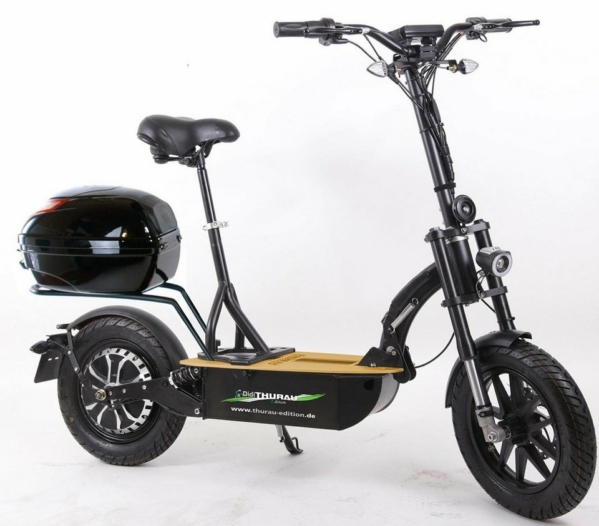 Forca E-Scooter »Elektroroller „Eco-Tourer“ 20 km/h Safety Plus«, 20 km/h