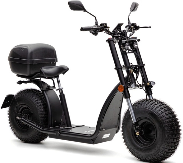 Forca E-Scooter »Knumo 1500 Safety Plus 45 km/h«, 45 km/h, 40 km, inkl. Blinker + Gepcäck-Case + Lithium-Akku
