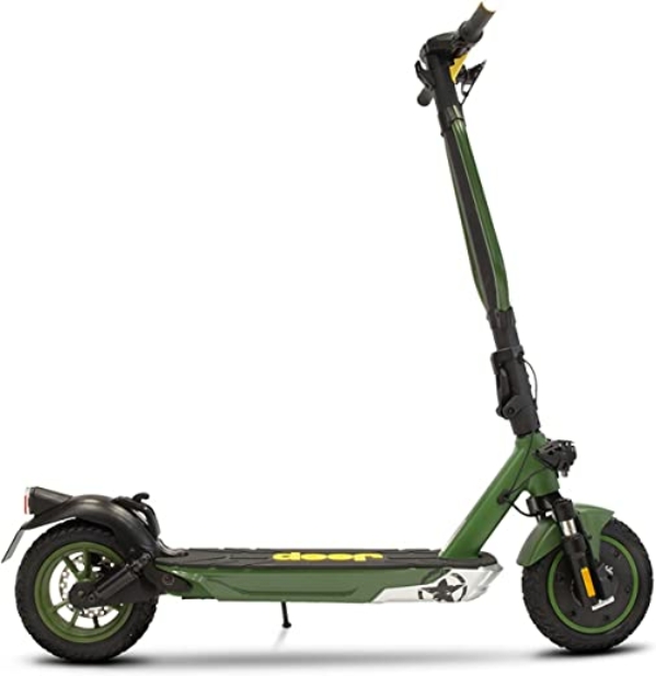 Jeep Adventurer, Elektroroller, Vorder- und Hinterradfederung, 350-W-Motor, elektronische und Scheibenbremse, integrierte App, mit Blinken