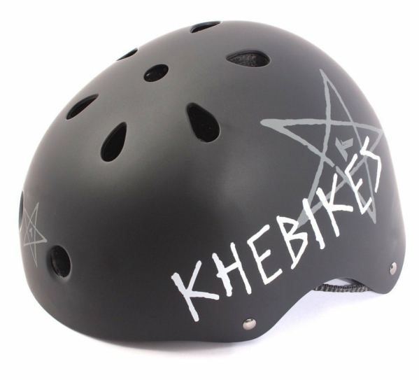 KHE Fahrradhelm »KHEbikes BMX Helm PRO matt schwarz M«