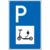 König Werbeanlagen Hinweisschild »Schild I Parkplatzschild E-Scooter, mit Symbol, Aluminium RA0, reflektierend, 600x900mm«