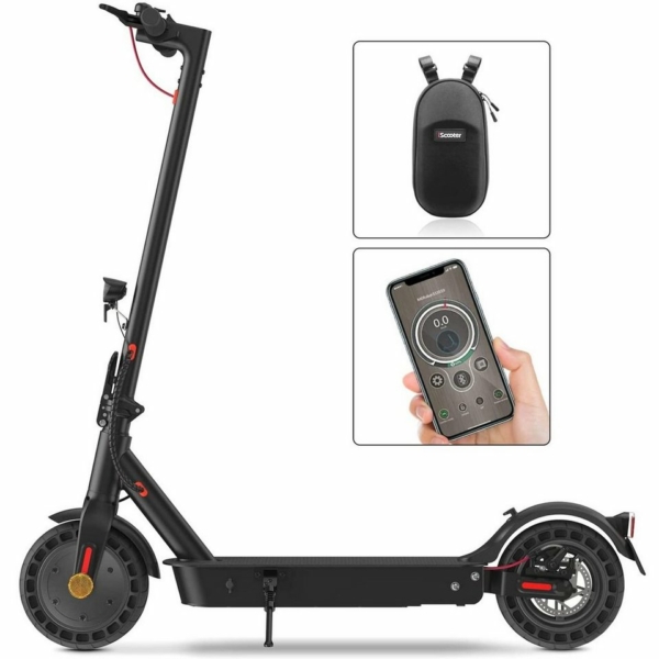 LETGOSPT E-Scooter »500W Elektroscooter E-Scooter mit Straßenzulassung 10 Zoll Wabenreifen«, 500,00 W, 20,00 km/h, Breites Trittbrett ABE Faltbar…