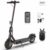 LETGOSPT E-Scooter »Elektro Scooter mit Straßenzulassung 10 Zoll Wabenreifen E-Scooter ABE«, 500,00 W, 20,00 km/h, 40km Reichweite Faltbarer…
