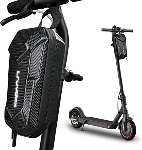 Lruvdox E Scooter Tasche Zubehör Lenkertasche, 2L Groß wasserdichte Rollertasche Front Tube Bag, Elektroroller Vordertasche Tragetasche für Xiaomi…