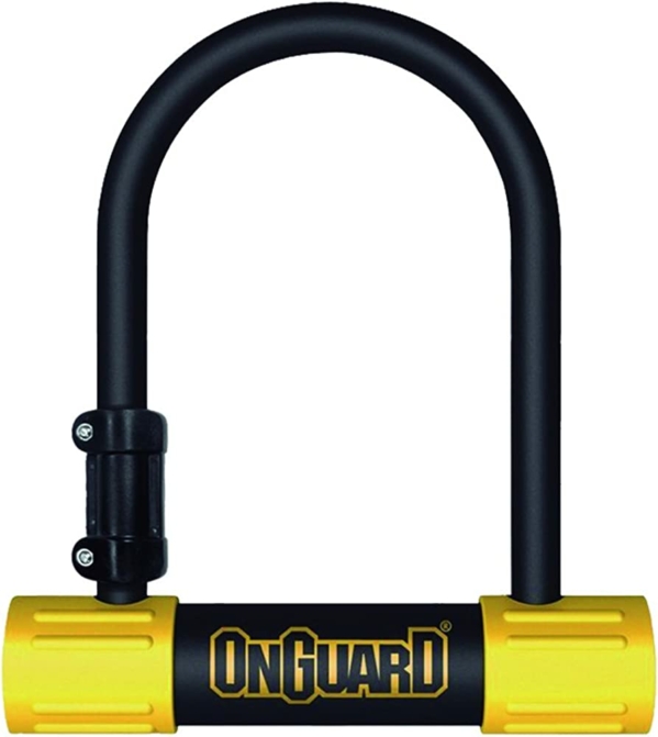 ONGUARD Bulldog Mini-U-Schloss, 8,9 x 14,9 cm, Schwarz
