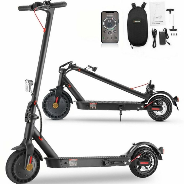 oyajia E-Scooter »500W Elektro Scooter mit Straßenzulassung,10 Zoll Wabenreife E-Scooter«, 500,00 W, 20,00 km/h, Faltbar Elektroroller 40km…