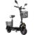 Rolektro E-Mofaroller »E-Joy 20, Schwarz, 36V-12AH Blei-Gel Akku, 500 Watt«