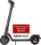 Scoot One Elektroscooter E 7 – E Scooter mit Straßenzulassung ABE – herausnehmbarer Lithium-Ionen-Akku 15 – 20 km Reichweite 20 km/h, schwarz