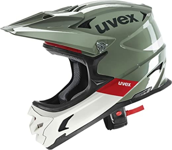 Uvex Hlmt 10 DH Fahrrad Helm grün/weiß 2022