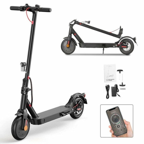 WILGOON E-Scooter »E Scooter mit Straßenzulassung bis 120kg, 30km Reichweite, ABE Elektro«, 350,00 W, 20,00 km/h, Doppelte Stoßdämpfung 8,5 Zoll…
